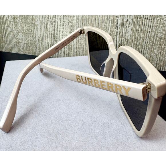 Brand new Burberry BE4411D 3807 Beige Square Sunglasses - Picture 6 of 11